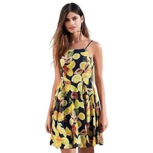 Gianna Bini Botanical Fruit Dress